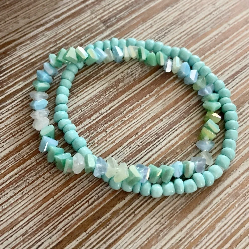 Seafoam Serenity Bracelet Set
